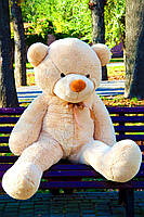 Великий плюшевий ведмідь плюшевий мішка 1,8 м, м'який ведмедик для подарунка, медовий, фото 4