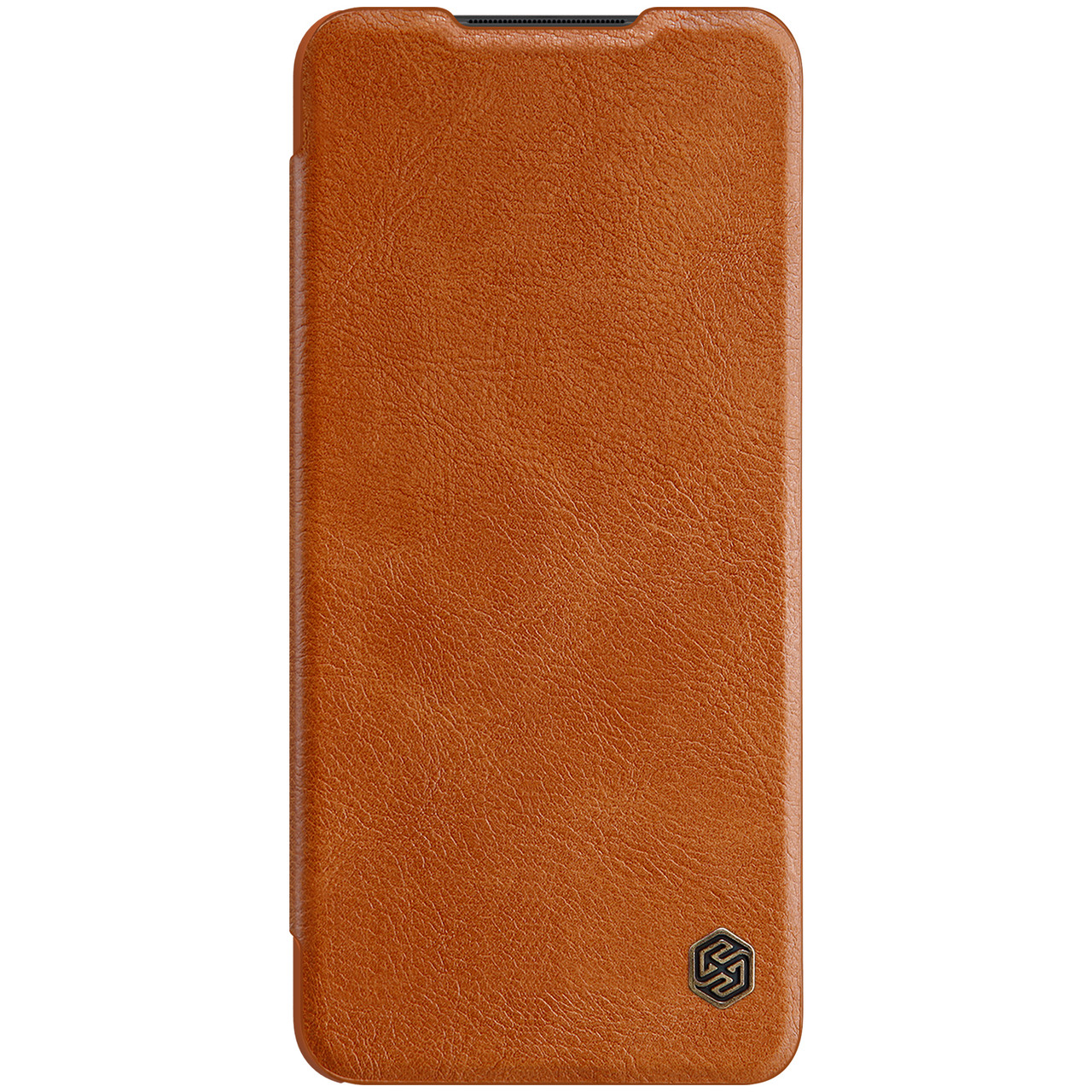 Захисний чохол-книжка Nillkin для Samsung Galaxy A12 / M12 (Qin leather case) Brown Коричневий