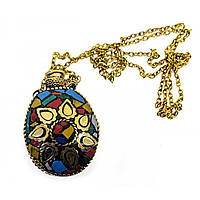 Жіночий аромакулон на ланцюжку зі вставками