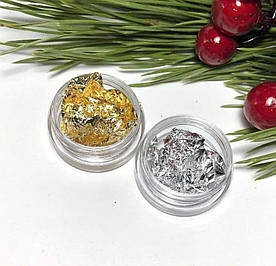 Жата Фольга поталь срібло