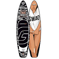Сапборд Gladiator ART 12'6" x 32" SWAG 2021 (уцінка) — надувна дошка для САП серфінгу, sup board, фото 3