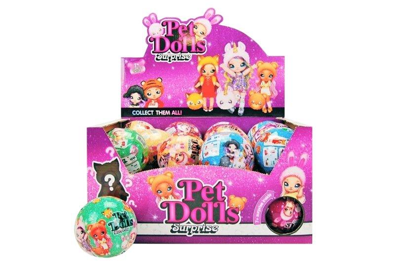 Лялька-сюрприз у кулі Pet Dolls