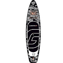 Сапборд Gladiator ART 12'6" x 32" SWAG 2021 (уцінка) — надувна дошка для САП серфінгу, sup board, фото 5