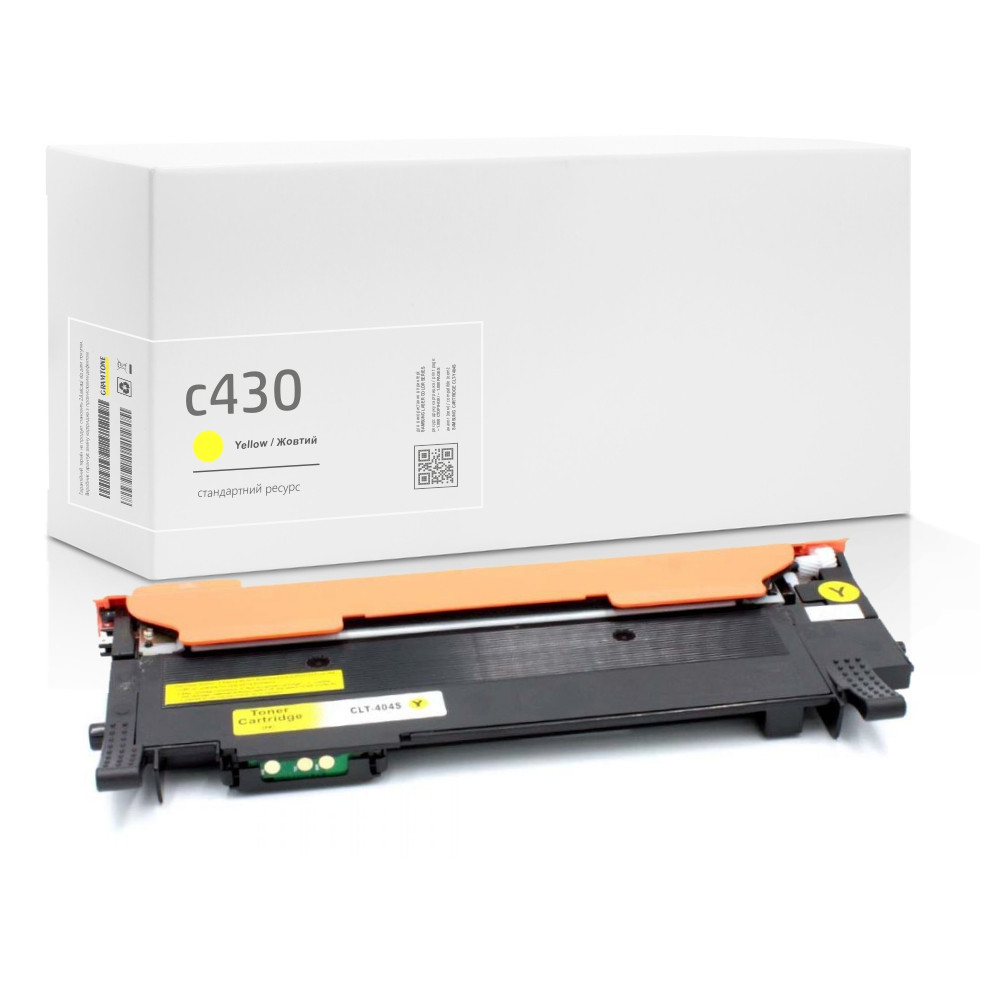 Сумісний картридж Samsung Xpress C430 (SL-C430), жовтий, 1.000 сторінок, аналог від Gravitone, фото 1