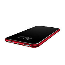 УМБ Power Bank (зовнішній акумулятор) для телефону Baseus БЗП 8000 мАг Чорний/ Червоний (PPALL-EX09), фото 4