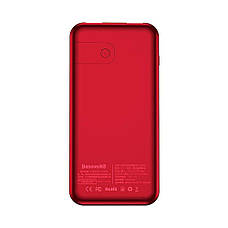 УМБ Power Bank (зовнішній акумулятор) для телефону Baseus БЗП 8000 мАг Чорний/ Червоний (PPALL-EX09), фото 5