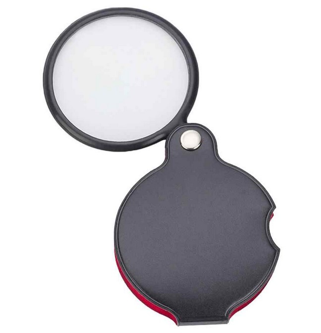 Лупа шкіряне розкладне 50 мм