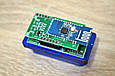 Автосканер ELM327 повна версія 1.5 (2 плати) чип PIC18F25K80 OBD2 Bluetooth синій Android/Windows+диск, фото 4