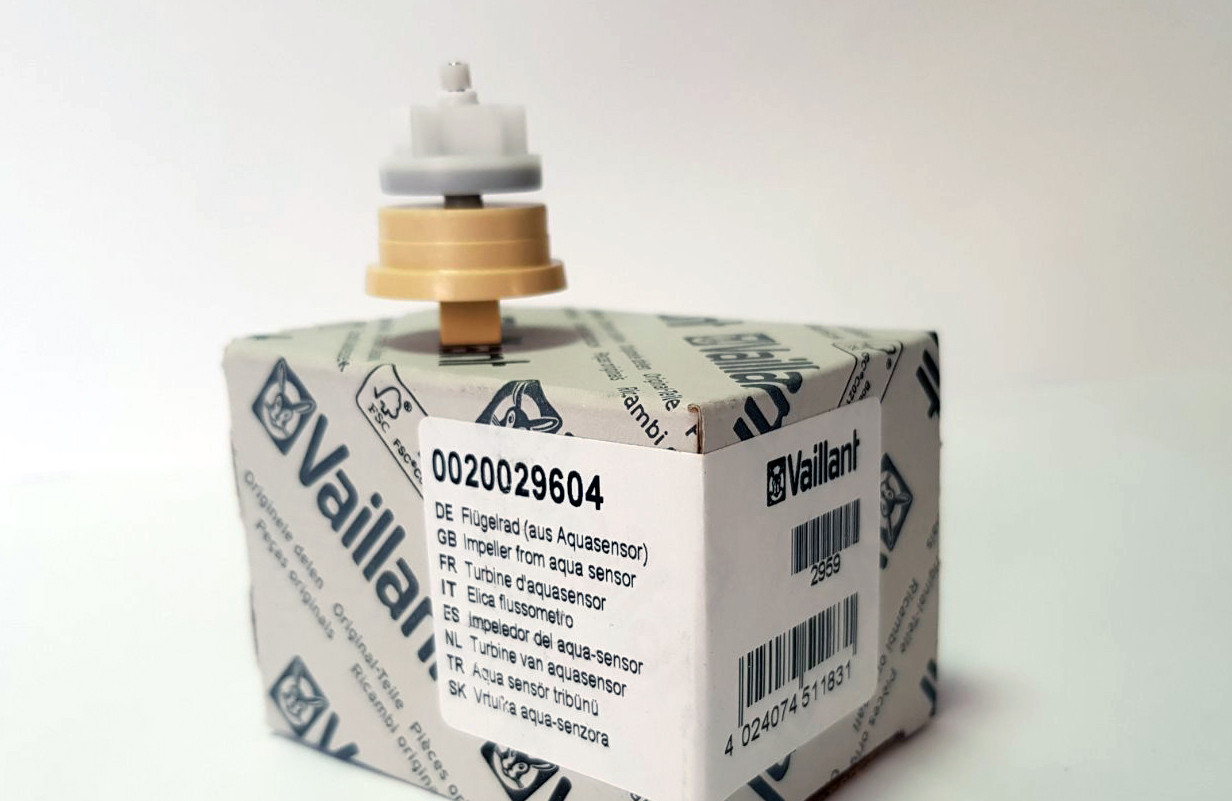 Турбінка датчика протока Vaillant atmoMAX, turbomAX Pro/Plus 0020029604, фото 1