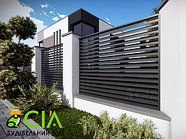 Паркан Жалюзі  Z+, Арселор 0,50мм