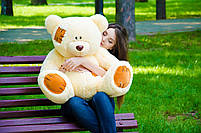 Плюшевий ведмедик плюшевий мішка м'яка іграшка Потап 90 см Персиковий, фото 5