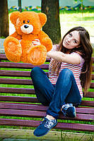 Плюшевий ведмедик плюшевий мішка м'яка іграшка Потап 50 см Карамельний, фото 3