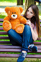 Плюшевий ведмедик плюшевий мішка м'яка іграшка Потап 50 см Карамельний, фото 5