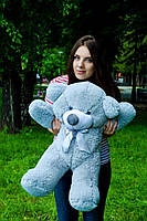 Плюшевий ведмедик плюшевий мішка м'яка іграшка Рафаель 80 см Сірий, фото 3