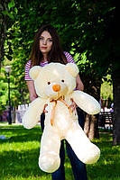 Плюшевий ведмедик плюшевий мішка м'яка іграшка Рафаель 100 см Персиковий, фото 3