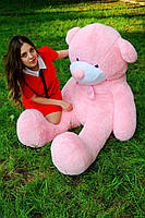 Плюшевий ведмедик плюшевий мішка м'яка іграшка Рафаель 200 см Рожевий, фото 4