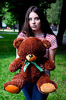 Плюшевий ведмедик плюшевий мішка м'яка іграшка Томии 65 см Шоколадний, фото 3