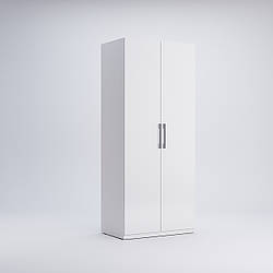 Шафа 2 дв Миро-Марк Family 90х210х55 см Глянець Білий без дзеркал