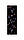 Декор 3Д наклейка на холодильник Прозорі Алмази Кристал (плівка ПВХ фотодрук) 65*200см Абстракція Чорний, фото 2
