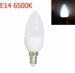 Світлодіодна лампа 8 Вт E14 свічка C37 6500 K LM3049