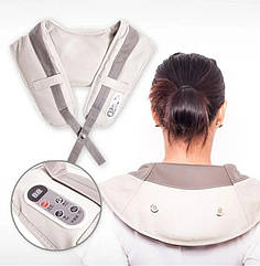 Ударний масажер для шиї і плечей Cervical Massage Shawls