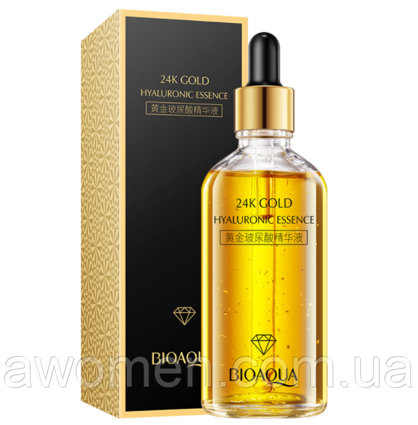 Сироватка для обличчя Bioaqua 24 k Gold Hyaluronic Acid 100 ml