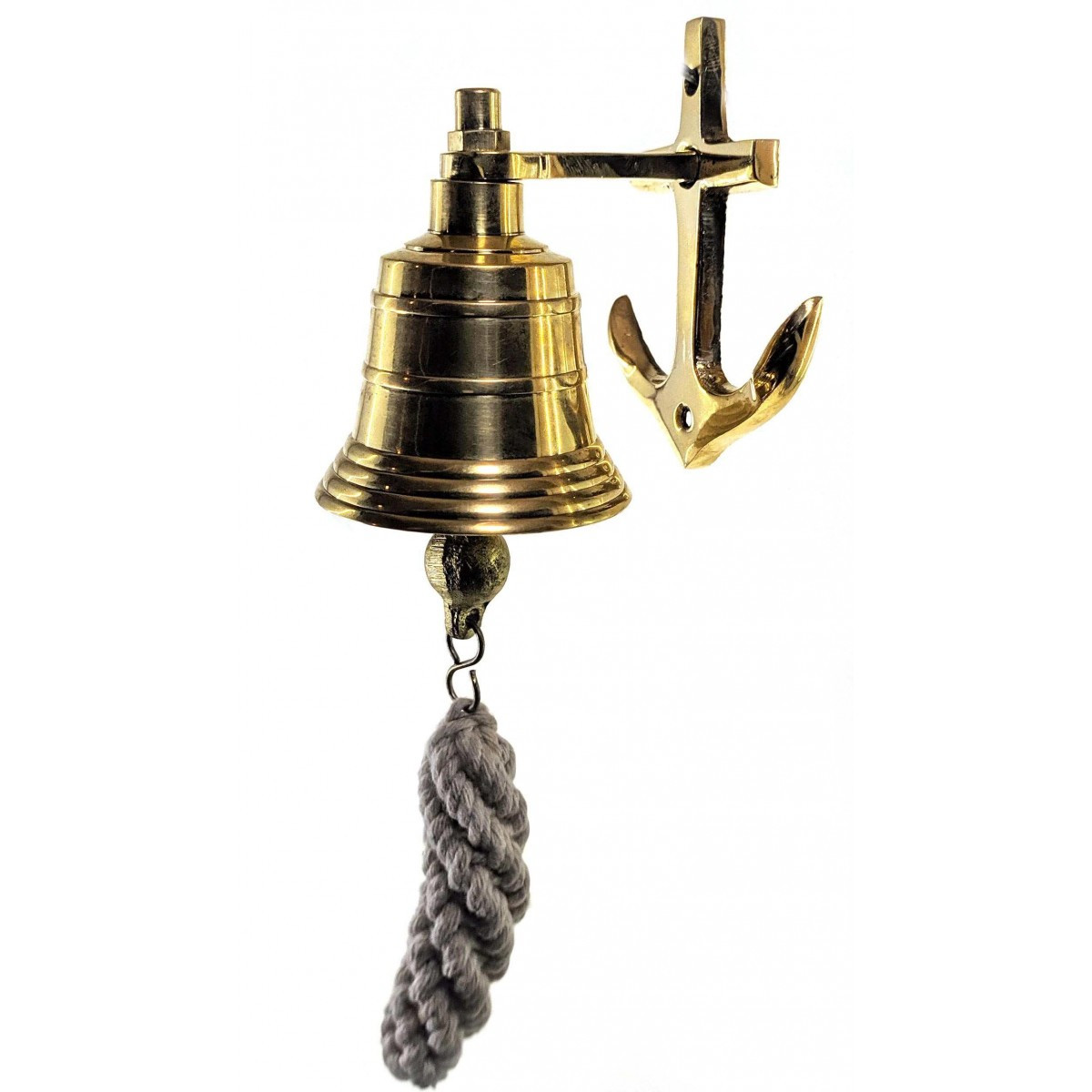 Корабельний дзвін із бронзи Ринда з якором