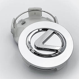 Ковпачок (заглушка) в литий диск LEXUS (Лексус) 62 мм Сріблястий (42603-30590)