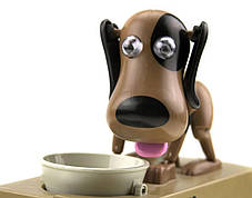 Собака-скарбничка My Dog Piggy Bank КОРИЧНЕВА | Скарбничка для дітей, фото 2