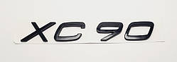 Емблема напис багажника Volvo XC90 чорна