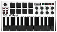 MIDI-клавіатура AKAI MPK Mini 3 white