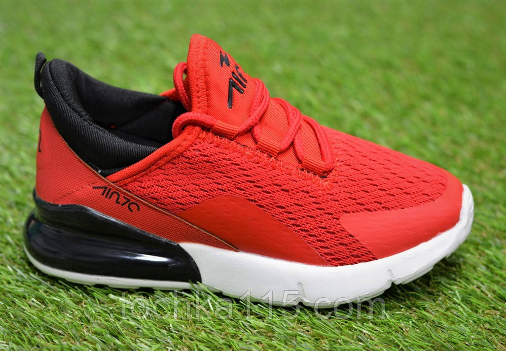 Дитячі кросівки аналог Nike Air Max 270 Rad найк аір макс червоний р33