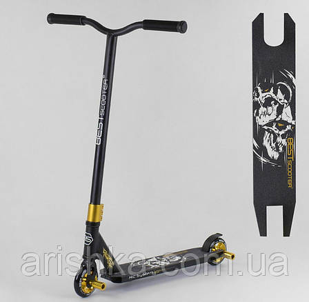 Самокат трюковый Best Scooter , ПЕГИ, алюминиевый диск, фото 2