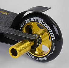 Самокат трюковый Best Scooter , ПЕГИ, алюминиевый диск, фото 3
