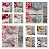 Пташки великодні ручної роботи, h 9,5 см х 11 см, фото 9