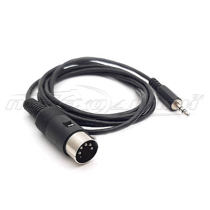 Кабель MIDI Y — splitter 5 pin DIN to jack 3.5 mm, у екрані, фото 1