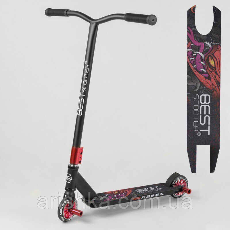 Самокат трюковий Best Scooter , ПЕГІ, алюмінієвий диск