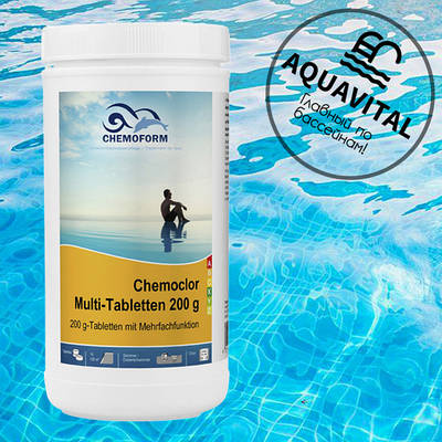 Все-в-одному мультитаблетки 200 гр / Chemoform Multi-Tabletten (1 кг)