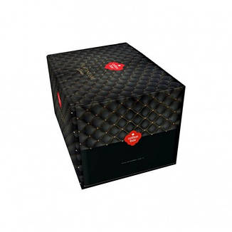 Постільний набір Cotton Box PLATINIUM DELMA gri євро - 4 наволочки, 260*270, фото 4