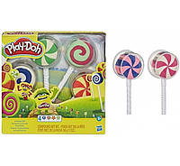 Пластилин Плэй-До Play-Doh Lollipop Баночка с пластилином в форме леденца
