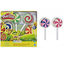Пластилін Плей-До Play-Doh Lollipop Баночка з пластиліном у формі льодяника