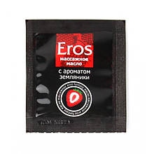 Масло масажне EROS FANTASY (з ароматом суниці) 4г