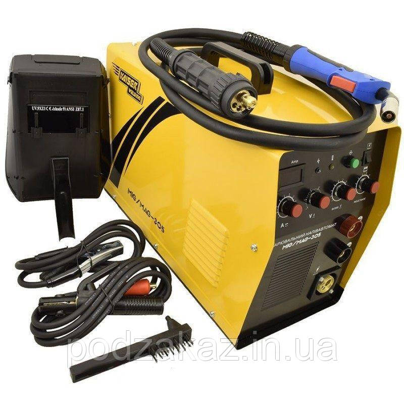 Зварювальний інверторний напівавтомат 2в1 Kaiser MIG-305, фото 1