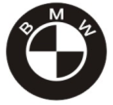 Захисні ковпачки на ніпеля BMW 4 шт сріблясті з чорним лого, фото 2