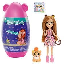 Кукла Енчантімальс Enchantimals Гепард Черіш і Квік-Квік з будиночком Chechish Cheetah Quick-Quick Gepard GPL94