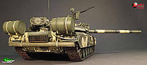 Т-80У основний бойовий танк. Збірна модель в масштабі 1/35. XACT MODEL XS35001, фото 6
