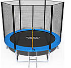 Батут стрибковий KIDS JUMP 312 см + сітка і драбинка, фото 4