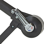 Парасоля садова від сонця і дощу  Blooma Malta 300 см сіра з нахилом + чехол, фото 6