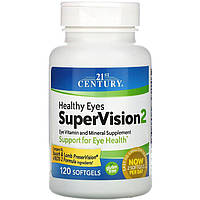 Комплекс для здоровья глаз 21st Century "Healthy Eyes SuperVision2" (120 гелевых капсул)