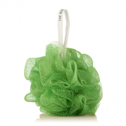 Мочалка для душу зелена The Body Shop, фото 1